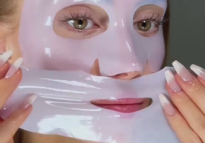 PDRN PINK COLLAGEN GEL MASKS (4 MASKS)